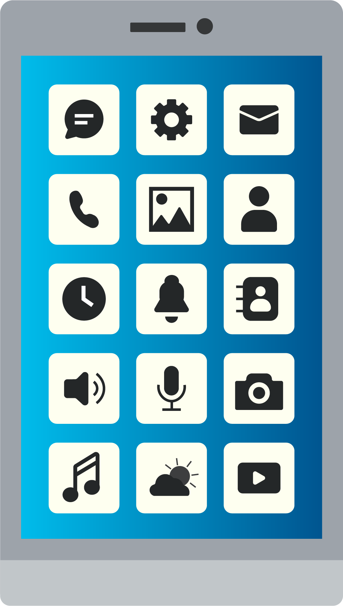 Illustration showing a cleaner, more focused user experience